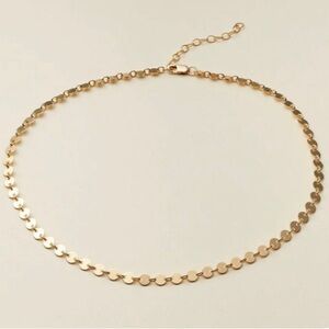 Made by Mary poppy choker 14 inch Length in gold